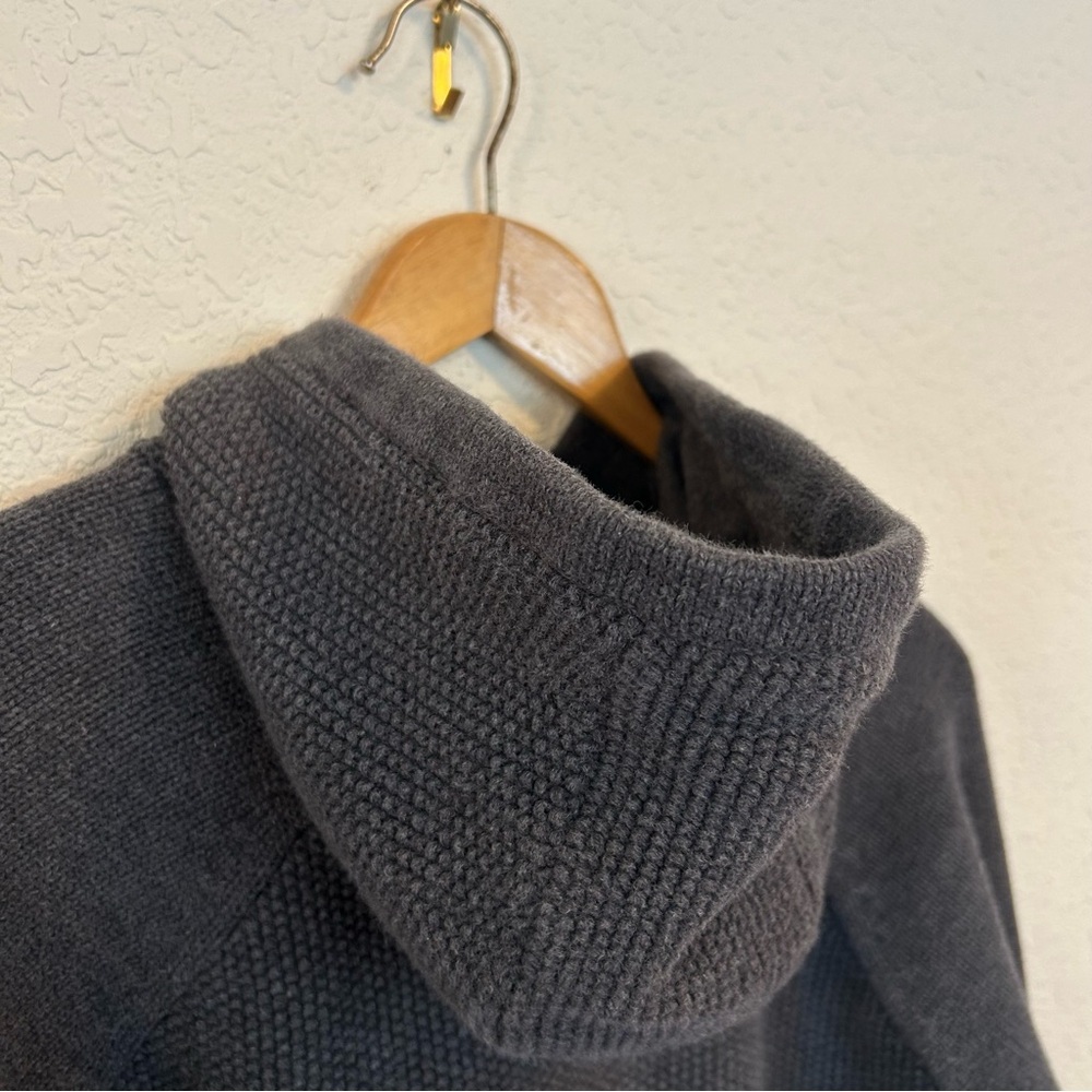 Aether men’s textured hoodie cotton gray size small - Picture 13 of 13